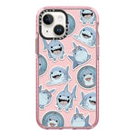 Simple Illustration Pattern Full Coverage Phone Case, For iPhone 15