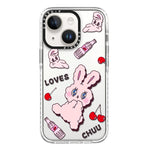 Simple Illustration Pattern Full Coverage Phone Case, For iPhone 15