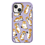 Simple Illustration Pattern Full Coverage Phone Case, For iPhone 15 Plus