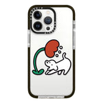 Simple Illustration Pattern Full Coverage Phone Case, For iPhone 15 Pro