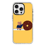 Simple Illustration Pattern Full Coverage Phone Case, For iPhone 15 Pro