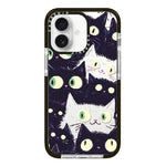 Simple Illustration Pattern Full Coverage Phone Case, For iPhone 16 Plus