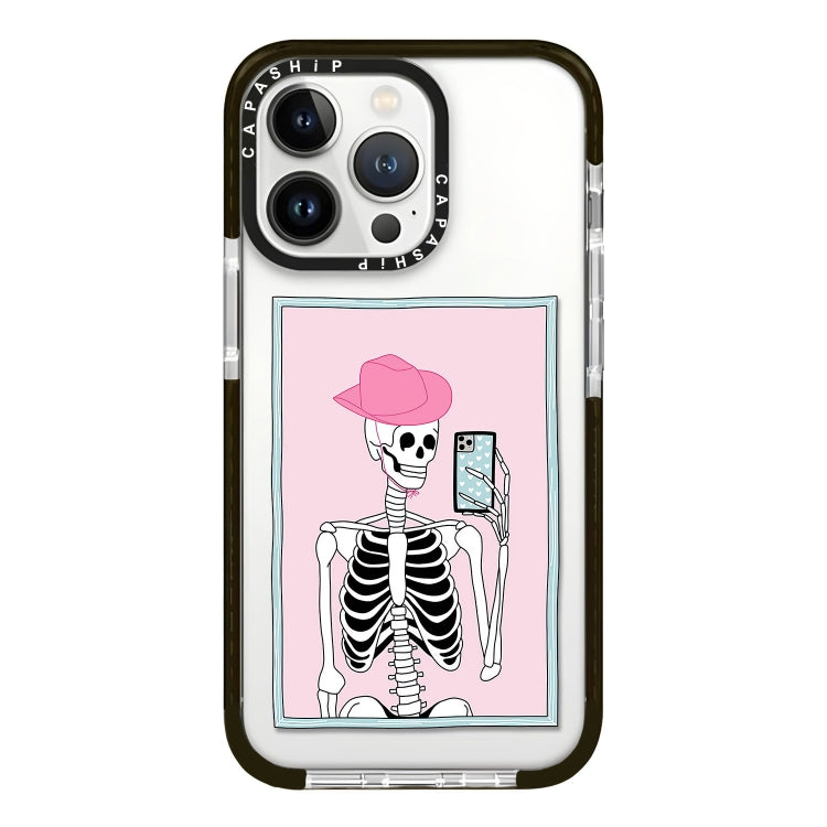Simple Illustration Pattern Full Coverage Phone Case, For iPhone 16 Pro Max