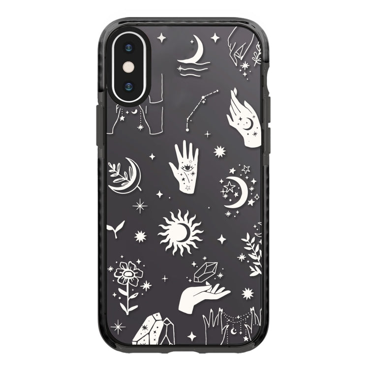 Simple Illustration Pattern Full Coverage Phone Case, For iPhone X / XS