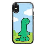 Simple Illustration Pattern Full Coverage Phone Case, For iPhone X / XS