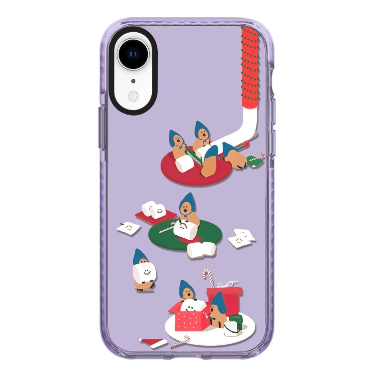 Simple Illustration Pattern Full Coverage Phone Case, For iPhone XR