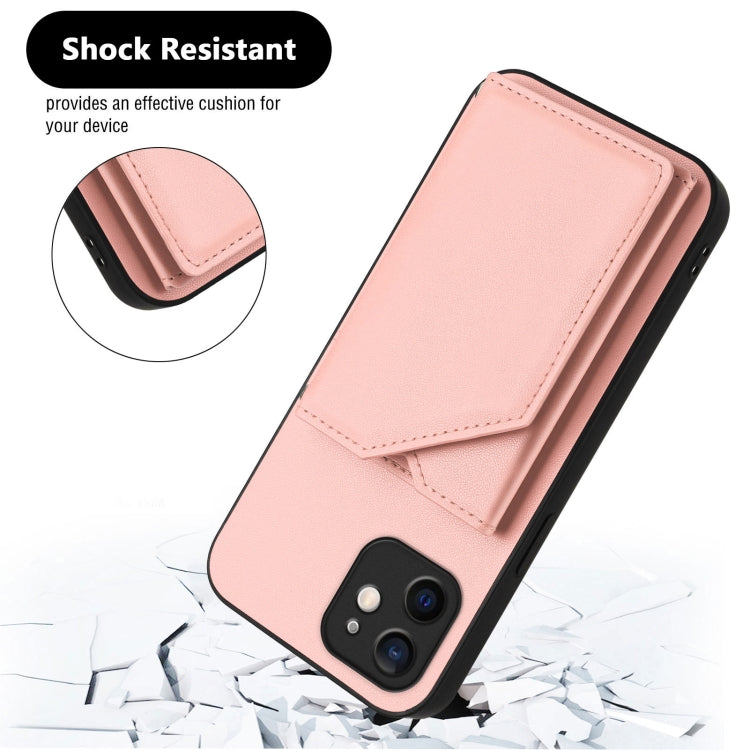 손목 스트랩이 있는 스킨 필 4 카드 슬롯 휴대폰 케이스, iPhone 12 mini용, iPhone 11 Pro Max용, iPhone 11용, iPhone 11 Pro용, iPhone X / XS용, iPhone XR용, iPhone XS Max용, iPhone 7 Plus / 8 Plus용
