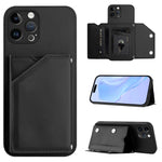 손목 스트랩이 있는 스킨 필 4 카드 슬롯 휴대폰 케이스, iPhone 7 / 8 / SE 2020 2022용, iPhone 13 Pro Max용, iPhone 13 Pro용, iPhone 13용, iPhone 13 mini용, iPhone 12용, iPhone 12 Pro Max용, iPhone 12 Pro용
