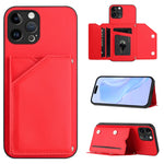 손목 스트랩이 있는 스킨 필 4 카드 슬롯 휴대폰 케이스, iPhone 7 / 8 / SE 2020 2022용, iPhone 13 Pro Max용, iPhone 13 Pro용, iPhone 13용, iPhone 13 mini용, iPhone 12용, iPhone 12 Pro Max용, iPhone 12 Pro용