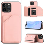손목 스트랩이 있는 스킨 필 4 카드 슬롯 휴대폰 케이스, iPhone 7 / 8 / SE 2020 2022용, iPhone 13 Pro Max용, iPhone 13 Pro용, iPhone 13용, iPhone 13 mini용, iPhone 12용, iPhone 12 Pro Max용, iPhone 12 Pro용