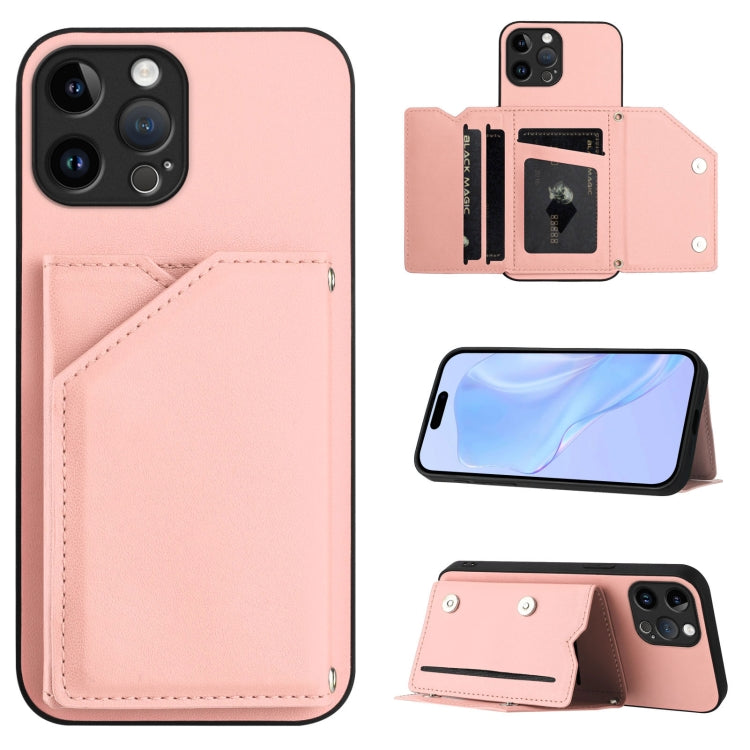 손목 스트랩이 있는 스킨 필 4 카드 슬롯 휴대폰 케이스, iPhone 7 / 8 / SE 2020 2022용, iPhone 13 Pro Max용, iPhone 13 Pro용, iPhone 13용, iPhone 13 mini용, iPhone 12용, iPhone 12 Pro Max용, iPhone 12 Pro용