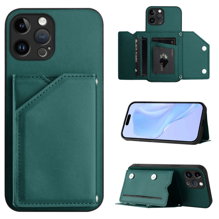 손목 스트랩이 있는 스킨 필 4 카드 슬롯 휴대폰 케이스, iPhone 7 / 8 / SE 2020 2022용, iPhone 13 Pro Max용, iPhone 13 Pro용, iPhone 13용, iPhone 13 mini용, iPhone 12용, iPhone 12 Pro Max용, iPhone 12 Pro용