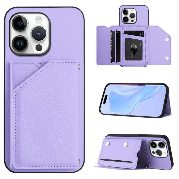 손목 스트랩이 있는 스킨 필 4 카드 슬롯 휴대폰 케이스, iPhone 17 Pro Max용, iPhone 17 Pro용, iPhone 17용, iPhone Air용, iPhone 16 Pro Max용, iPhone 16 Pro용, iPhone 16 Plus용, iPhone 16용