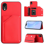 손목 스트랩이 있는 스킨 필 4 카드 슬롯 휴대폰 케이스, iPhone 12 mini용, iPhone 11 Pro Max용, iPhone 11용, iPhone 11 Pro용, iPhone X / XS용, iPhone XR용, iPhone XS Max용, iPhone 7 Plus / 8 Plus용