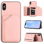 손목 스트랩이 있는 스킨 필 4 카드 슬롯 휴대폰 케이스, iPhone 12 mini용, iPhone 11 Pro Max용, iPhone 11용, iPhone 11 Pro용, iPhone X / XS용, iPhone XR용, iPhone XS Max용, iPhone 7 Plus / 8 Plus용