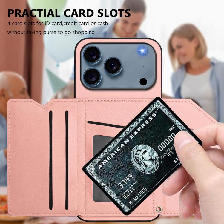 손목 스트랩이 있는 스킨 필 4 카드 슬롯 휴대폰 케이스, iPhone 17 Pro Max용, iPhone 17 Pro용, iPhone 17용, iPhone Air용, iPhone 16 Pro Max용, iPhone 16 Pro용, iPhone 16 Plus용, iPhone 16용