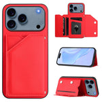 손목 스트랩이 있는 스킨 필 4 카드 슬롯 휴대폰 케이스, iPhone 17 Pro Max용, iPhone 17 Pro용, iPhone 17용, iPhone Air용, iPhone 16 Pro Max용, iPhone 16 Pro용, iPhone 16 Plus용, iPhone 16용