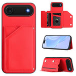 손목 스트랩이 있는 스킨 필 4 카드 슬롯 휴대폰 케이스, iPhone 17 Pro Max용, iPhone 17 Pro용, iPhone 17용, iPhone Air용, iPhone 16 Pro Max용, iPhone 16 Pro용, iPhone 16 Plus용, iPhone 16용