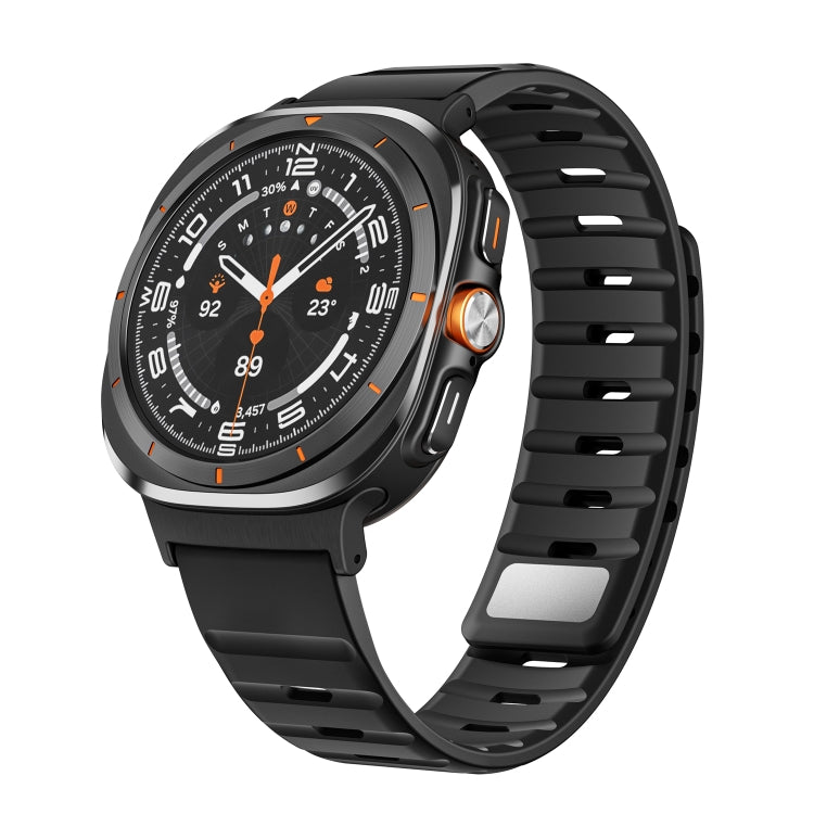 Magnetic Silicone Watch Band, For Samsung Galaxy Watch Ultra 47mm / Ultra 2025