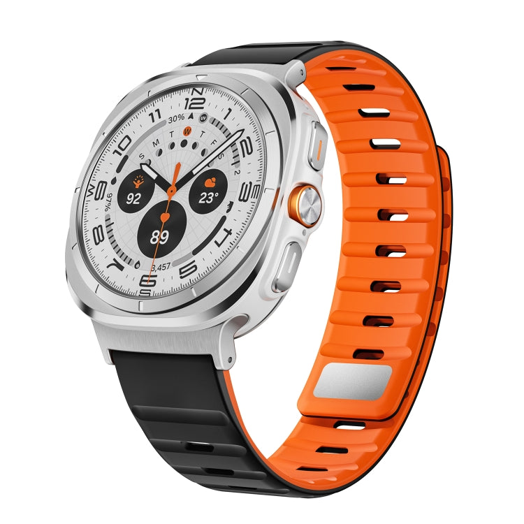 Magnetic Silicone Watch Band, For Samsung Galaxy Watch Ultra 47mm / Ultra 2025