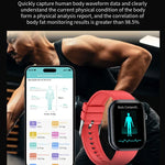 ET587 1.95인치 AMOLED 화면 스마트워치, 심전도(ECG) / 혈당 모니터링