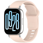Solid Color Reverse Buckle Silicone Watch Band, For Redmi Watch 5 Active