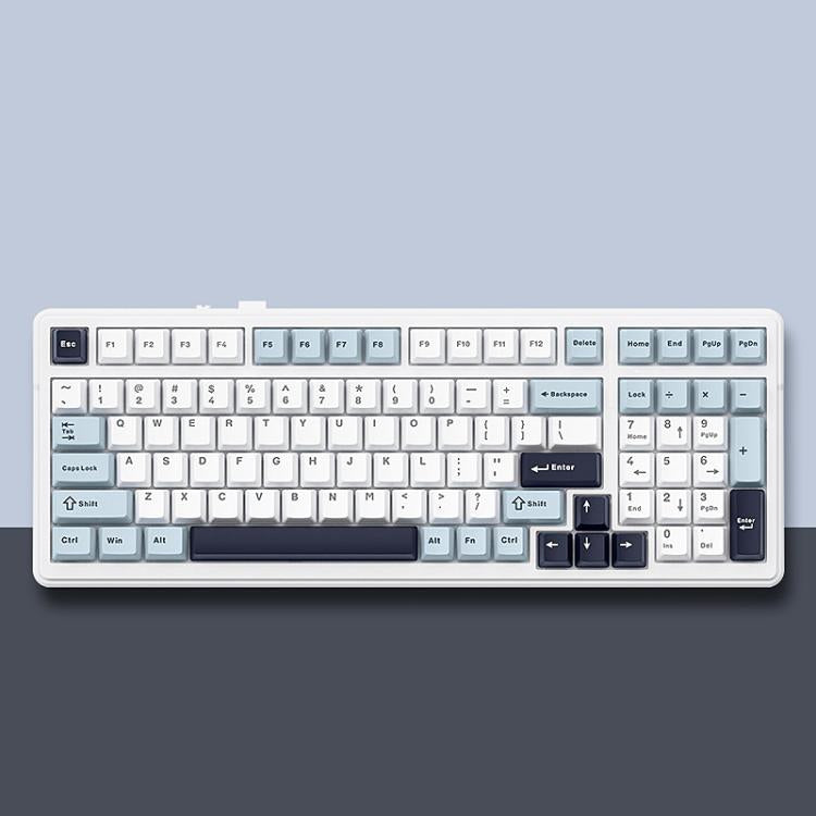 AULA F99 99키 유선/2.4G/블루투스 3모드 맞춤형 RGB 기계식 키보드