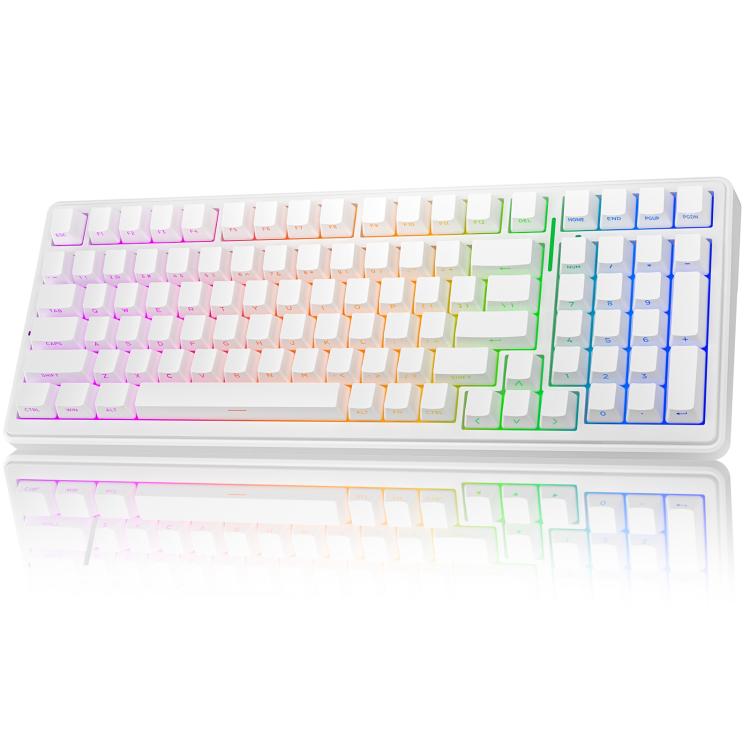 AULA F99 99키 유선/2.4G/블루투스 3모드 맞춤형 RGB 기계식 키보드