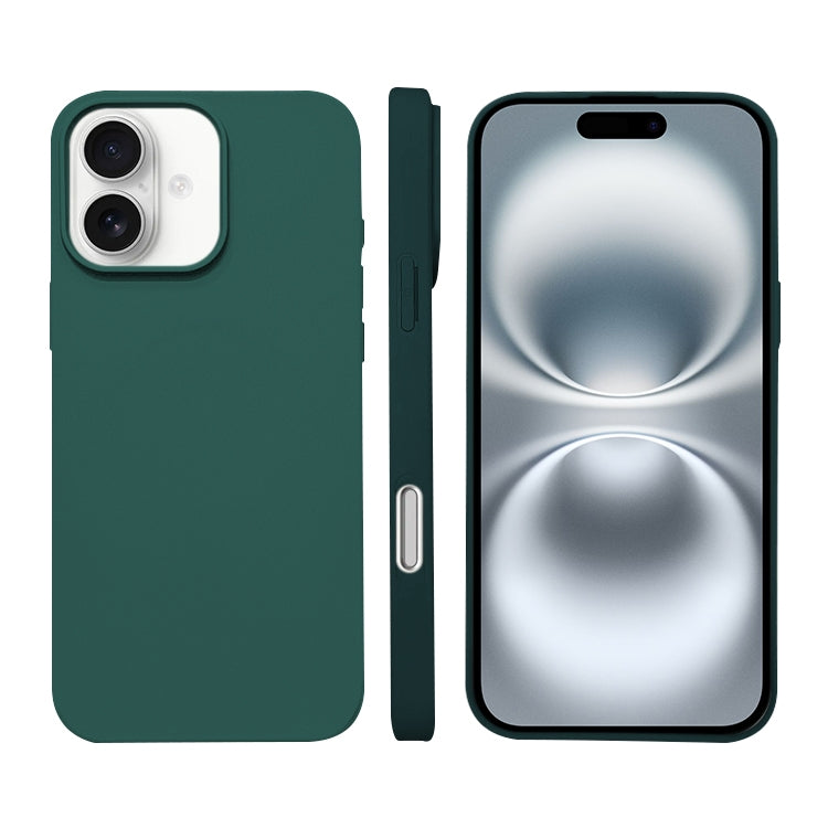 액체 실리콘 휴대폰 MagSafe 케이스, iPhone 16 Pro Max용, iPhone 16 Pro용, iPhone 16 Plus용, iPhone 16용