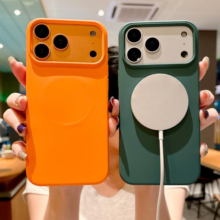 액체 실리콘 휴대폰 MagSafe 케이스, iPhone 16 Pro Max용, iPhone 16 Pro용, iPhone 16 Plus용, iPhone 16용