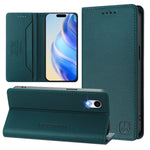 RC01 Dual-Folded Magnetic Suction RFID Leather Phone Case, For iPhone 11 Pro Max, For iPhone 11, For iPhone 11 Pro, For iPhone X / XS, For iPhone XR, For iPhone XS Max