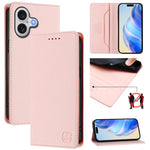 RC01 이중 접이식 자석 흡착 RFID 가죽 휴대폰 케이스, iPhone 17e / 16e용, iPhone 17 Pro Max용, iPhone 17 Pro용, iPhone 17용, iPhone Air용, iPhone 16 Pro Max용