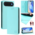 RC01 이중 접이식 자석 흡착 RFID 가죽 휴대폰 케이스, iPhone 17e / 16e용, iPhone 17 Pro Max용, iPhone 17 Pro용, iPhone 17용, iPhone Air용, iPhone 16 Pro Max용