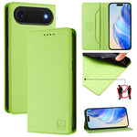 RC01 이중 접이식 자석 흡착 RFID 가죽 휴대폰 케이스, iPhone 17e / 16e용, iPhone 17 Pro Max용, iPhone 17 Pro용, iPhone 17용, iPhone Air용, iPhone 16 Pro Max용
