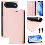 RC01 이중 접이식 자석 흡착 RFID 가죽 휴대폰 케이스, iPhone 17e / 16e용, iPhone 17 Pro Max용, iPhone 17 Pro용, iPhone 17용, iPhone Air용, iPhone 16 Pro Max용