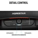 HOPESTAR A60 100W 야외 휴대용 IPX6 방수 블루투스 스피커 마이크 포함