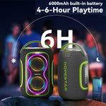 HOPESTAR H59 50W 야외 휴대용 IPX5 방수 블루투스 스피커, H59
