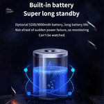 그래피티 버전 홈 울트라 HD 태양광 패널 무선 WiFi 감시 카메라, 메모리 없음, 32GB, 64GB, 128GB