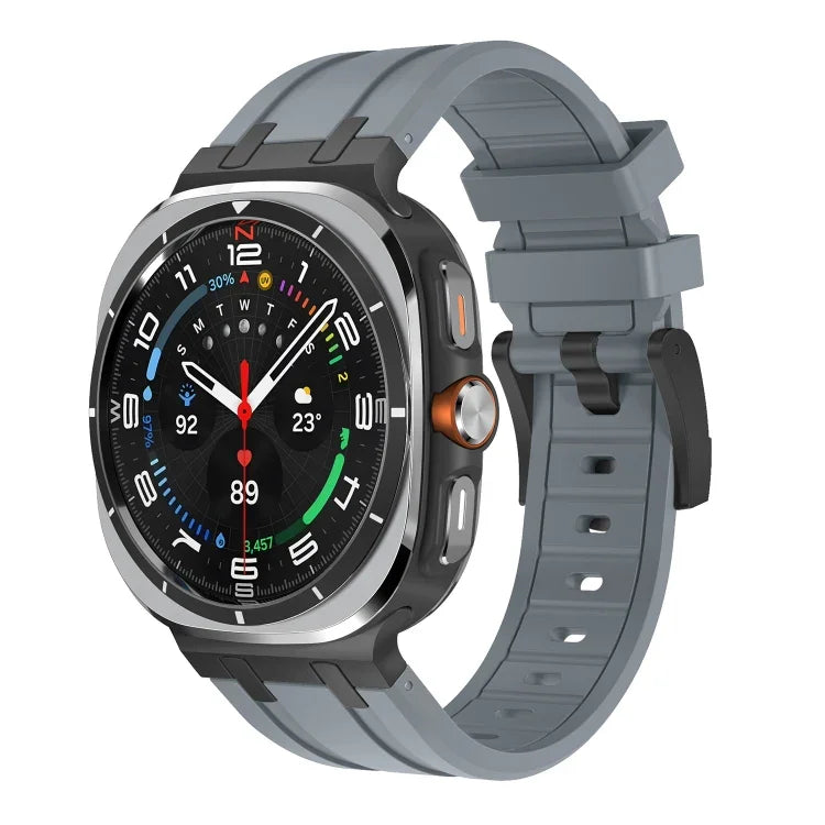 AP Series Liquid Silicone Watch Band, For Samsung Galaxy Watch Ultra 47mm / Ultra 2025