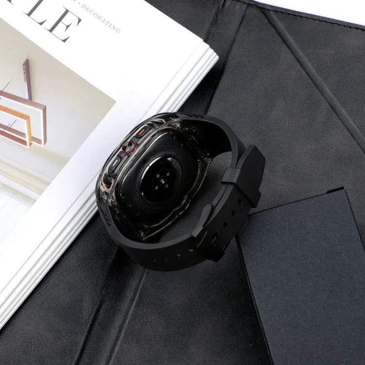 변형 PC 하이브리드 TPU 시계 케이스줄, 삼성 갤럭시 워치 울트라 47mm / 울트라 2025용