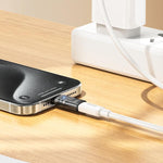 hoco UA36D USB-C / 타입-C 수컷 to 8핀 암컷 OTG 투명 어댑터, USB-C / 타입-C 수컷 to 8핀 암컷