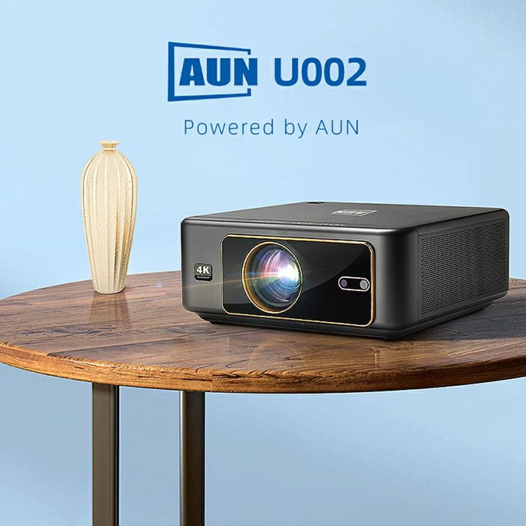 AUN U002 1920x1080P 970ANSI 안드로이드 12 홈 시어터 스마트 프로젝터, 미국 플러그, 영국 플러그, 호주 플러그, 유럽 플러그