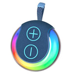 휴대용 야외 RGB 조명 블루투스 스피커 데스크탑 서브우퍼