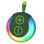 휴대용 야외 RGB 조명 블루투스 스피커 데스크탑 서브우퍼