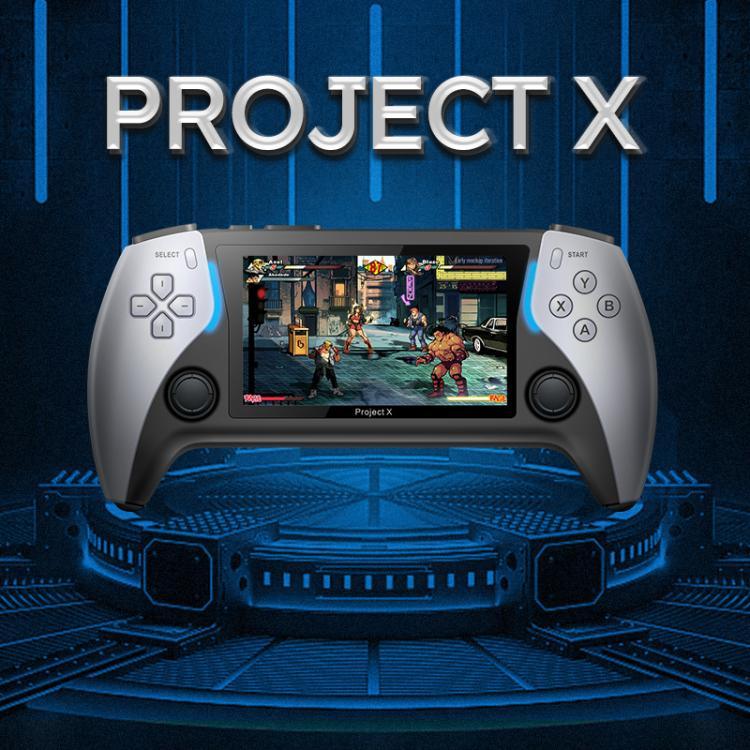 PROJECT X 휴대용 게임 콘솔 4.3인치 화면 ATM 7051 CPU