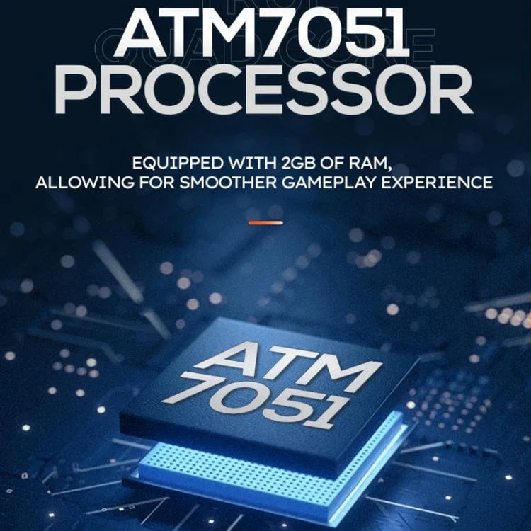 PROJECT X 휴대용 게임 콘솔 4.3인치 화면 ATM 7051 CPU