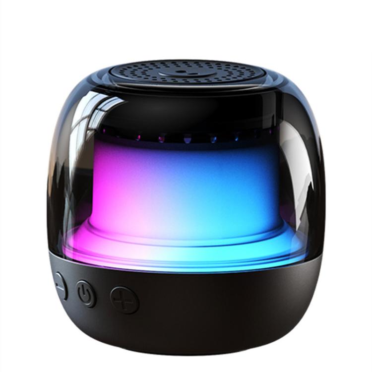 M88 휴대용 자이로 RGB 분위기 조명 블루투스 스피커 서브우퍼, M88