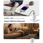 Yesido CA182 PD27W 3A USB-C / Type-C to 8 Pin Charging Data Cable, Length: 1.2m, CA182