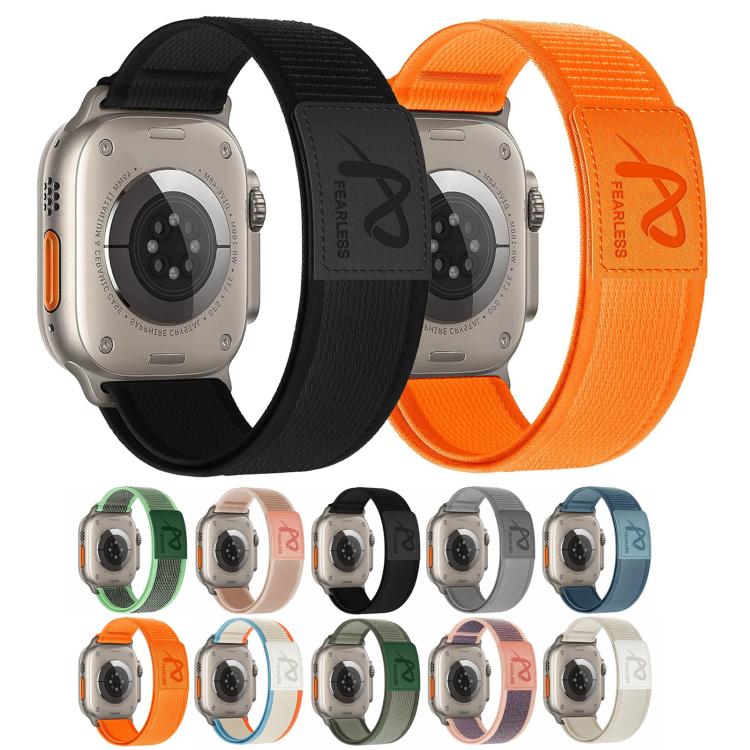 Fearless Trail 루프 나일론 밴드, 애플 워치 46mm / 49mm / 45mm / 44mm용, 애플 워치 42mm / 41mm / 40mm / 38mm용