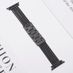 6체인 스테인리스 스틸 시계 밴드, 애플 워치 46mm / 49mm / 45mm / 44mm용, 애플 워치 42mm / 41mm / 40mm / 38mm용